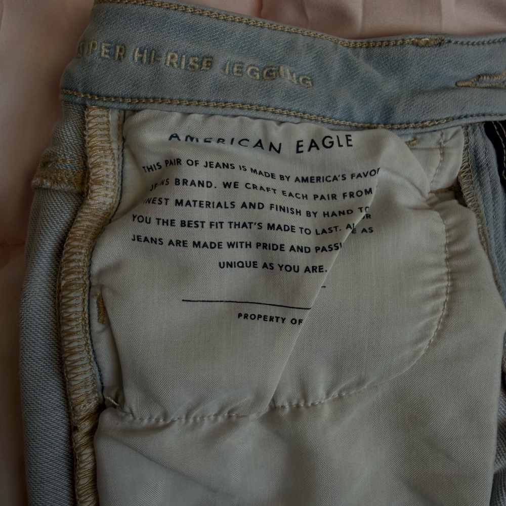 American Eagle Outfitters Light Wash Men's Skinny Jeans